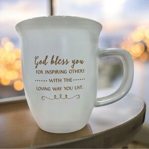 You're An Inspiring Woman Thessalonians 5:11 Christian Gift Faith Cup Mug New